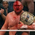 Samoa Joe Wins AEW World Title After Bloody Cage Match At Full Gear 2025