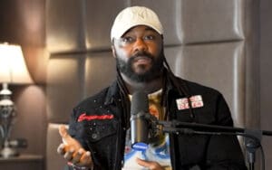 Swerve Strickland Explains His Viral Syringe Spot in AEW Cage Match