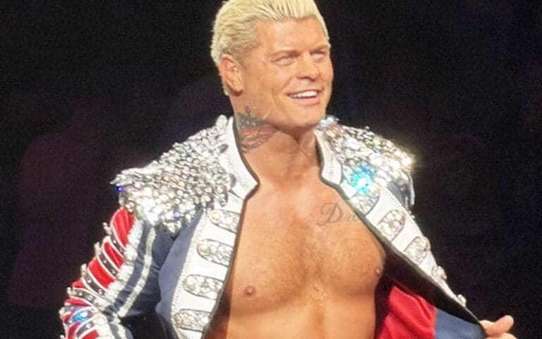 Cody Rhodes Claims He’s “Good to Go” for Baby #3 at WWE Live Event