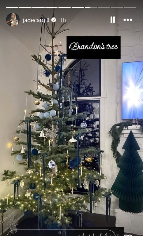 Jade Cargill Flexes Big With Insanely Loaded Three Christmas Tree Setup