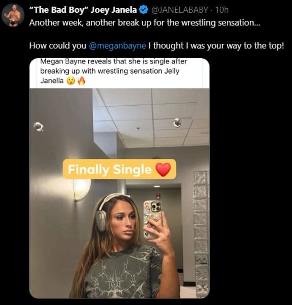 Joey Janela Shuts Down Rumor Claiming Megan Bayne Dumped Him