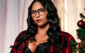 Kiana James Rocks Black Underwear In Stunning Christmas Photos