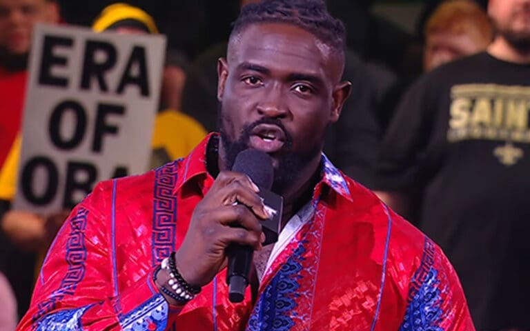 Oba Femi Reveals What He Really Did During His Time Off From WWE NXT