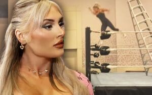 Tiffany Stratton Drops Footage Where She Almost Broke Her Neck Before Major Title Match