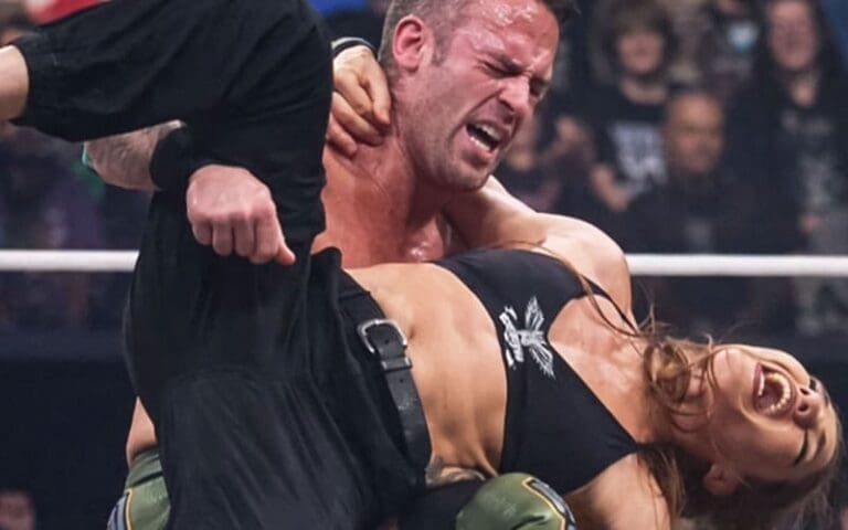 AEW Going “Full-On Intergender” After Roderick Strong’s Brutal Spot on Wife Marina Shafir