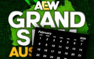 AEW Grand Slam Australia 2026 Air Date Revealed
