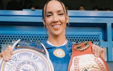 Chelsea Green Appears at Chelsea FC Match After SmackDown Loss in London