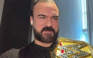 Drew McIntyre Says Winning WWE Title in Front of Fans Was “Unbelievable” and Yes, He Slept With It