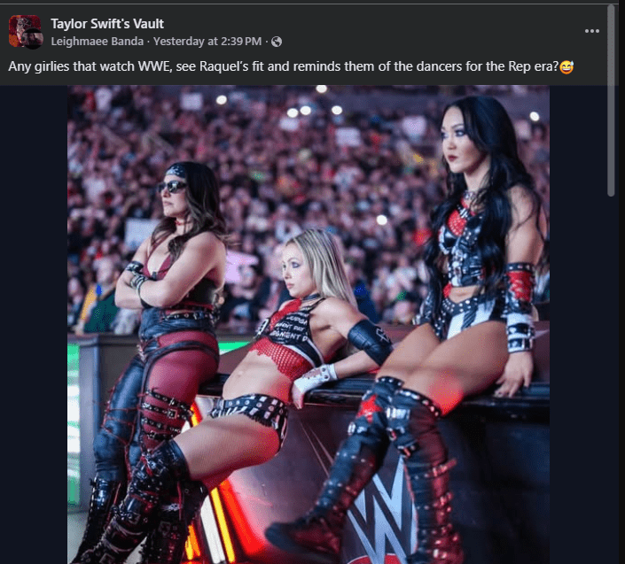 Fans Claim Raquel Rodriguez’s WWE RAW Gear Looks Straight Out of Taylor Swift’s Eras Tour