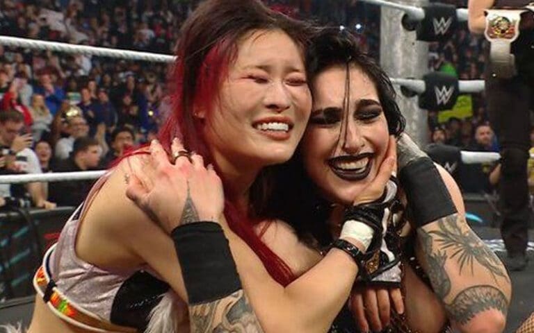 Rhea Ripley &amp; IYO Sky Capture Women's Tag Team Titles During 1/5 WWE RAW