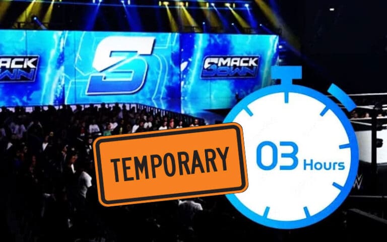 SmackDown’s Three-Hour Move May Only Be Temporary