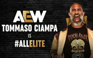 Tommaso Ciampa Signs with AEW After Dynamite Debut