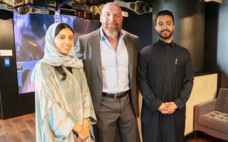 Triple H Shows Off WWE’s New Office In Saudi Arabia Ahead of Royal Rumble