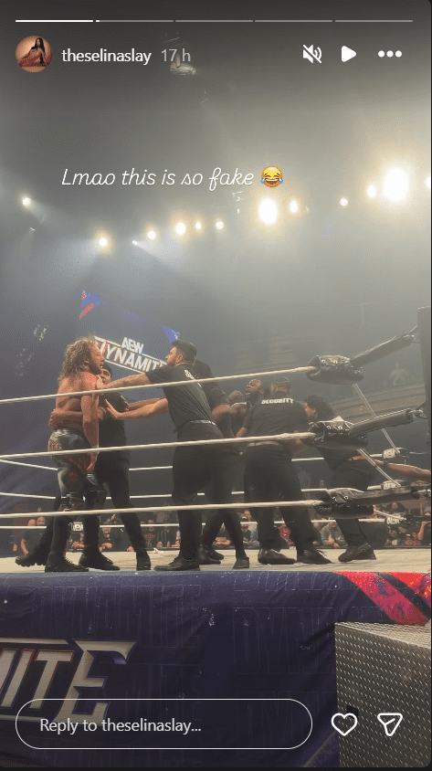 Adult Content Creator Trashes AEW as “Fake” After Andrade Dynamite Segment