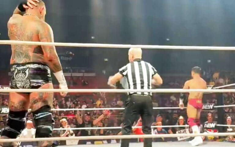 Anti-ICE Chants Break Out at AEW Grand Slam Australia