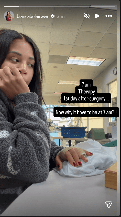 Bianca Belair Undergoes Successful Finger Surgery for WrestleMania Injury