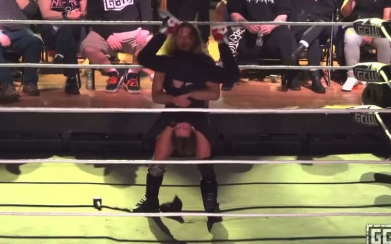 Joey Janela Attacks Brodie Lee Jr. With Piledriver After Heated GCW Confrontation