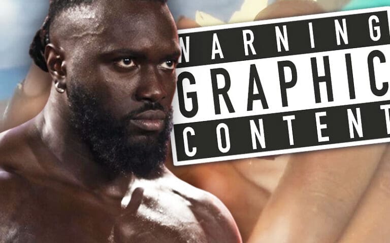 Keanu Carver Shows Off Nasty Injury From Brutal NXT Ladder Match