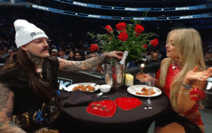 Liv Morgan & Dominik Mysterio Crash Women's Title Match With Ringside Valentine's Dinner on 2/13 WWE SmackDown