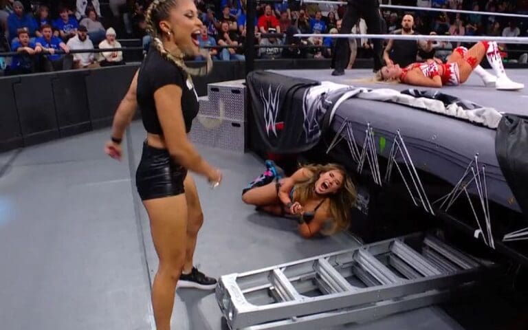 Lola Vice Suffers Brutal Ladder Attack During Women's North American Title Match On 2/3 NXT