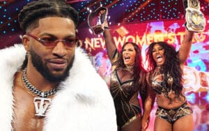 Trick Williams Reacts to Fiancée Lash Legend’s WWE Women’s Tag Team Title Win