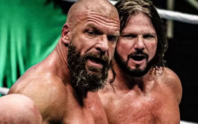 Triple H Breaks Silence On AJ Styles’ Hall Of Fame Induction With Emotional Message