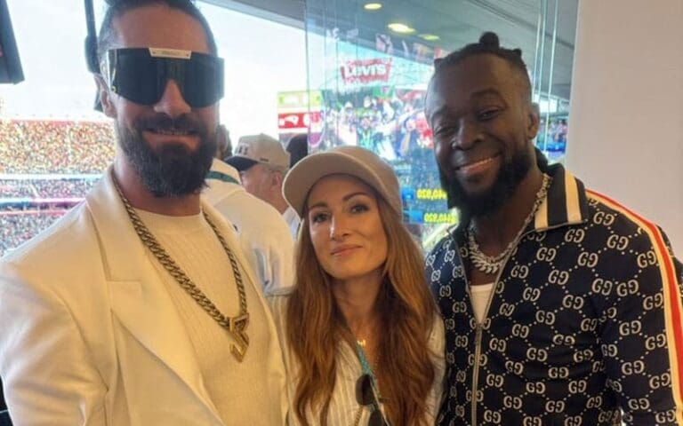 WWE & AEW Stars Turn Out for Super Bowl LX in Santa Clara
