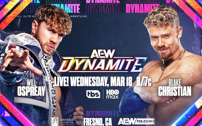 AEW Dynamite Preview for March 18, 2026: Confirmed Matches, Start Time and How to Watch