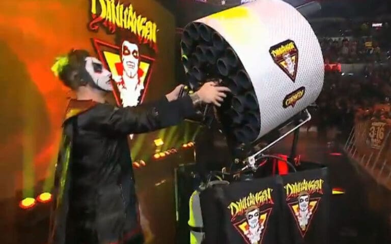 Danhausen Fires T-Shirt Cannon At WWE Raw Crowd While Dropping Wild “Danhausen 3:16” Line