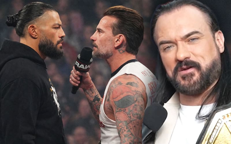 Drew McIntyre Reacts to CM Punk’s Roman Reigns Dead Father Line on WWE RAW