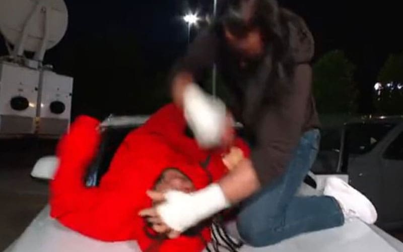 Drew McIntyre Smashes Jacob Fatu’s Windshield and Brawls Through SmackDown Arena