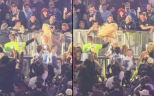 Footage Shows Fan Reaching Out And Grabbing Liv Morgan During WWE RAW Footage Shows Fan Reaching Out And Grabbing Liv Morgan During WWE RAW