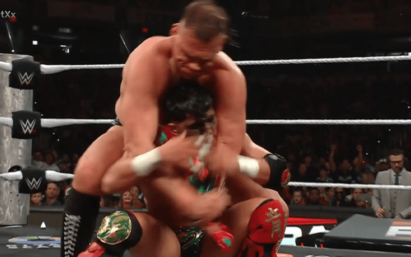 GUNTHER Unmasks Dragon Lee During Ruthless Match On 3/2 WWE RAW