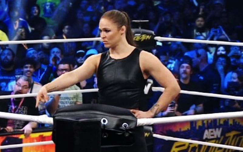 Internal WWE Reaction to Ronda Rousey Appearing at AEW Revolution Revealed