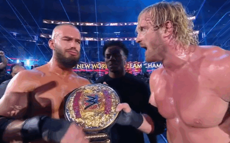 IShowSpeed Accidentally Helps Logan Paul & Austin Theory Win Tag Team Titles During 3/30 WWE RAW