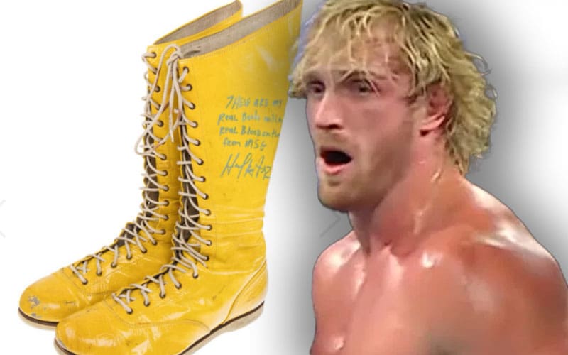 Logan Paul Reveals He Lost $1 Million Bidding War for Hulk Hogan’s WrestleMania I Boots