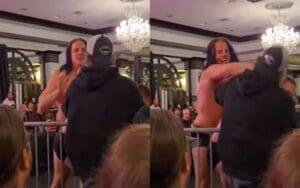 Matt Riddle Shoves “Bad Ass Construction Worker” In The Head During Ringside Altercation