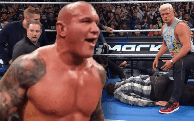 Randy Orton Lays Out Jelly Roll With RKO During Chaotic Brawl With Cody Rhodes On 3/27 WWE SmackDown