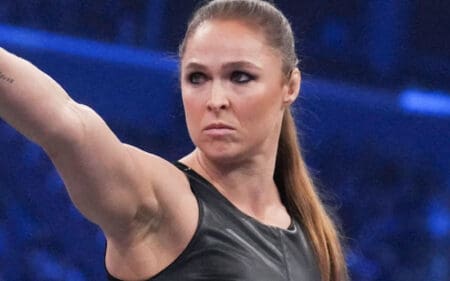 Ronda Rousey Reveals How AEW Revolution Appearance Came Together Ronda Rousey Reveals How AEW Revolution Appearance Came Together