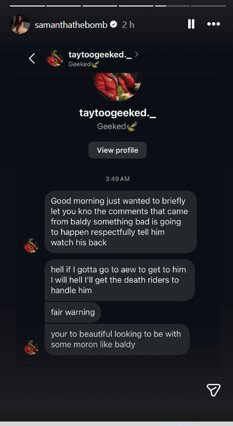 Samantha Irvin Exposes Vile Death Threats Amid Ricochet Controversy