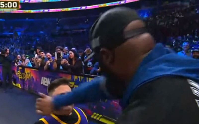 The Rizzler Assaulted During Chaotic AEW Revolution 2026 Pre-Show Brawl