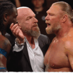 Triple H Steps Between Brock Lesnar & Oba Femi In Tense Showdown During 3/30 WWE RAW