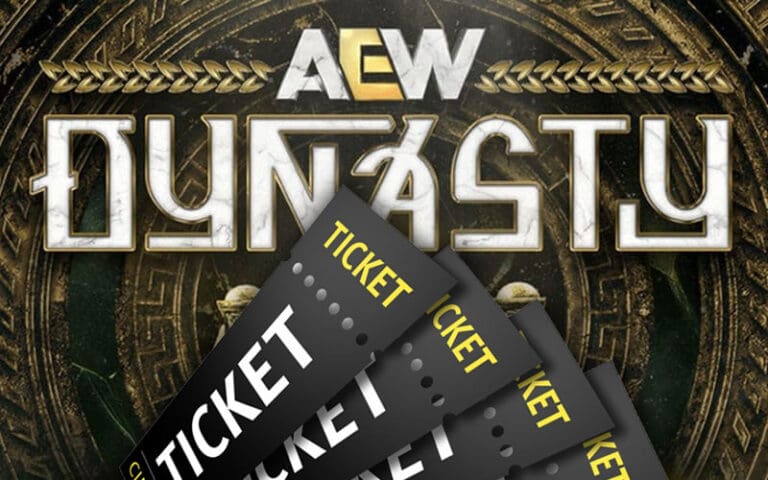 AEW Dynasty 2026 Adds Seats Late As Attendance Nears Setup Capacity