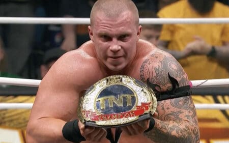 AEW Vacates TNT Championship After Kyle Fletcher Injury AEW Vacates TNT Championship After Kyle Fletcher Injury