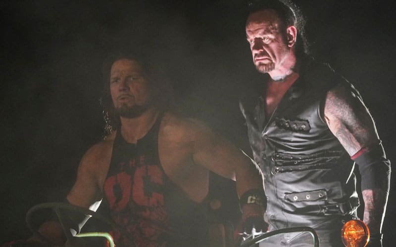 AJ Styles Reveals Real Fear During Undertaker Boneyard Match Stunt At WrestleMania