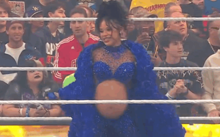 Bianca Belair Announces Pregnancy During WrestleMania 42