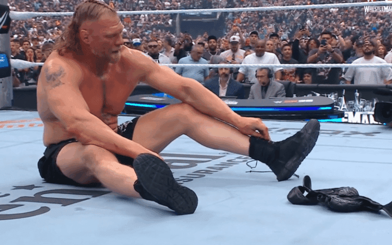 Brock Lesnar Signals WWE Retirement After Suffering Loss To Oba Femi At WrestleMania 42