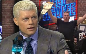 Cody Rhodes Calls Pat McAfee Holding WWE Title “Most Offensive Image In Wrestling History”