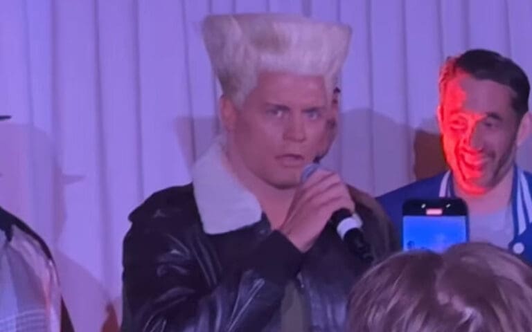 Cody Rhodes Shows Off Guile Look and Cuts Promo At Street Fighter Trailer Event