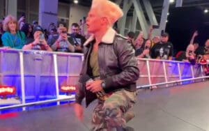 Cody Rhodes Shows Up To WWE World Dressed As Guile From Street Fighter Movie Cody Rhodes Shows Up To WWE World Dressed As Guile From Street Fighter Movie